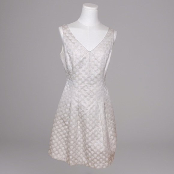 LAUREN Ralph Lauren Polkadot Fit Flare Mini Dress. - Picture 4 of 12